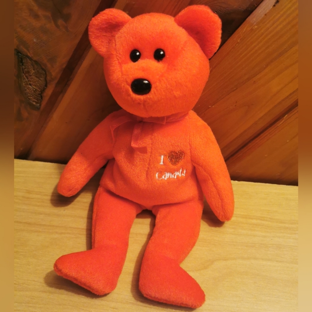 "I Love Canada" Beanie Baby
